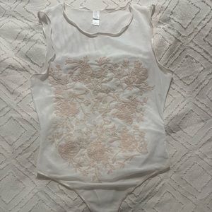 Vintage 90s Victorias Secret Bodysuit